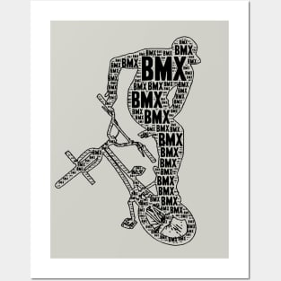 BMX  Bmxer  Retro Freestyle Bmx Posters and Art